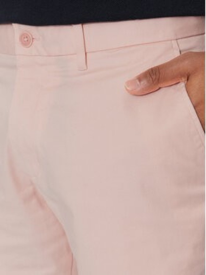 Tommy Hilfiger Szorty materiałowe Brooklyn MW0MW23563 Różowy Regular Fit