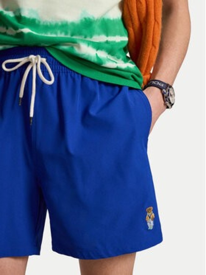 Polo Ralph Lauren Szorty kąpielowe 710B13656001 Niebieski Classic Fit