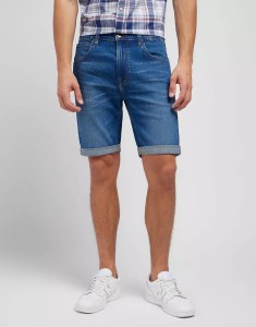 LEE 5 POCKET SHORT MĘSKIE SZORTY KRÓTKIE SPODNIE JEANSOWE WARM 112349234 L73M016079