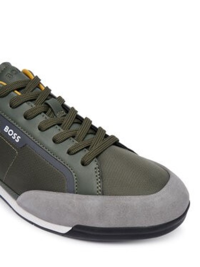 BOSS Sneakersy Nitan 50568486 Zielony