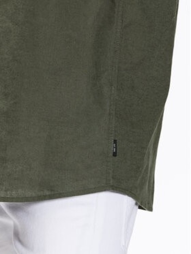 INDICODE Koszula Glow 20-316 Zielony Regular Fit