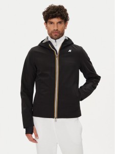 K-Way Kurtka przeciwdeszczowa Jacko K5123GW Czarny Regular Fit