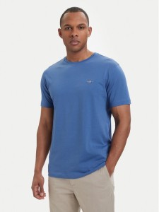 Gant T-Shirt Shield 2003184 Niebieski Regular Fit