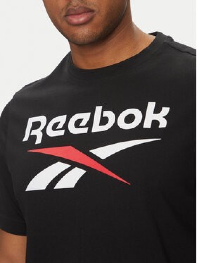 Reebok T-Shirt 100216166 Czarny Regular Fit