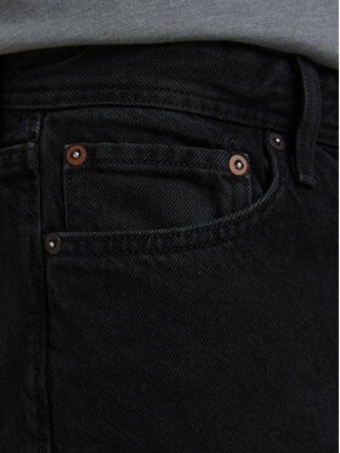 Jack & Jones Jeansy Chris 12168656 Czarny Relaxed Fit