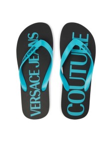 Versace Jeans Couture Japonki 80YA3SQ7 ZSS81 Turkusowy