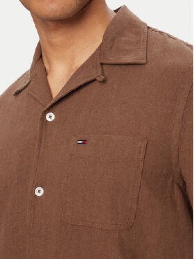 Tommy Jeans Koszula DM0DM23058 Brązowy Regular Fit