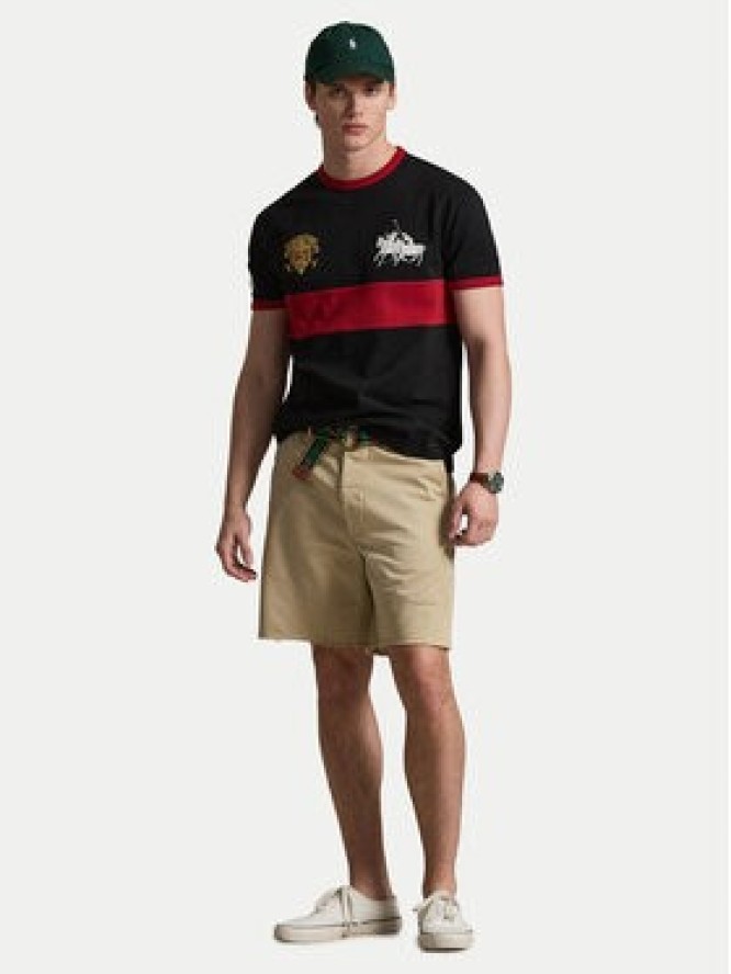 Polo Ralph Lauren T-Shirt 710B14218001 Czarny Regular Fit