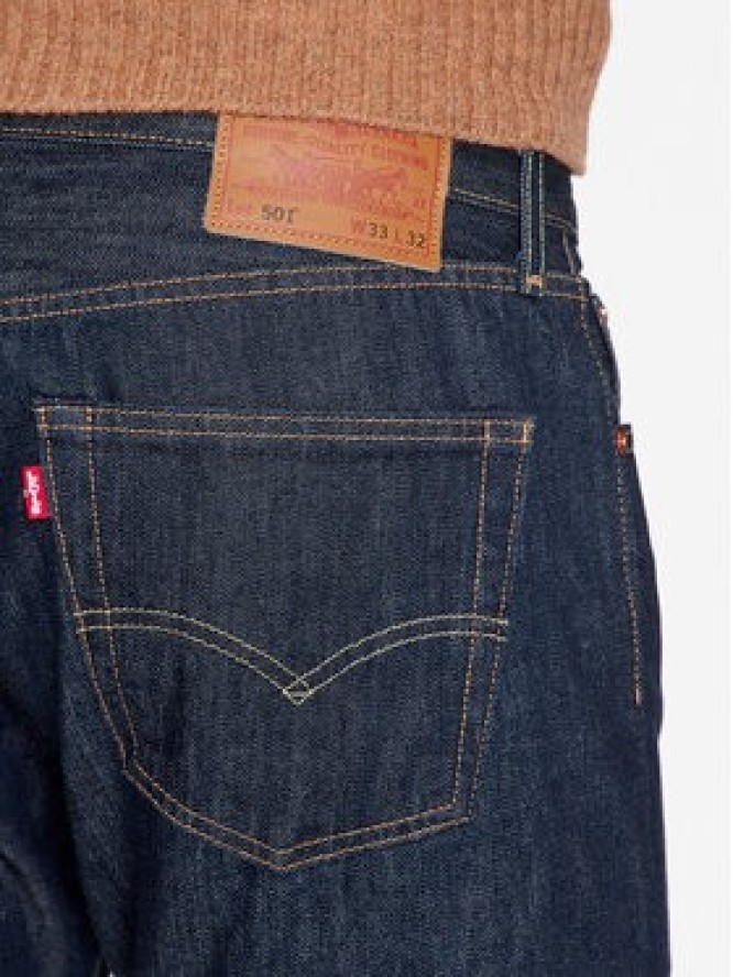 Levi's® Jeansy 501® 00501-0162 Granatowy Original Fit