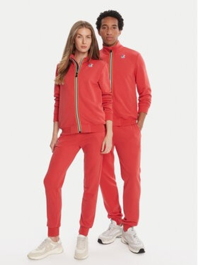 K-Way Spodnie dresowe Bishop K31313W Czerwony Slim Fit