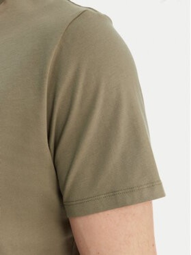 Calvin Klein T-Shirt LV04LF810G Zielony Regular Fit