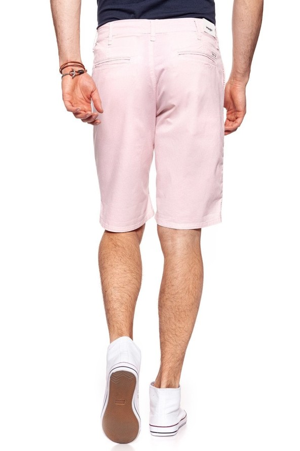 KRÓTKIE SPODENKI WRANGLER CHINO SHORT PEPPA PINK W14AMM20A 112126568