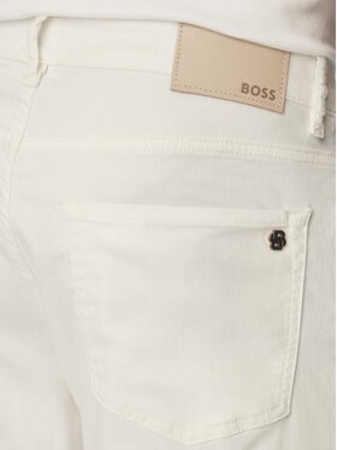 BOSS Jeansy Re Maine Bo 50561606 Kremowy Regular Fit