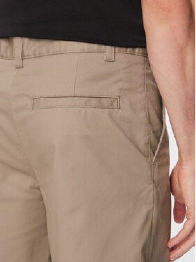 HUGO Szorty materiałowe Genar261S 50567293 Brązowy jasny Slim Fit