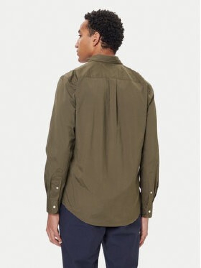 Tommy Hilfiger Koszula MW0MW37550 Khaki Regular Fit