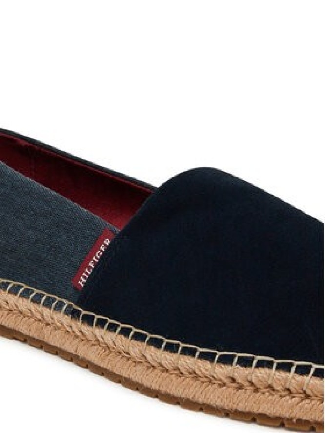 Tommy Hilfiger Espadryle Hilfiger Flex Mix Espadrille FM0FM05497 Granatowy
