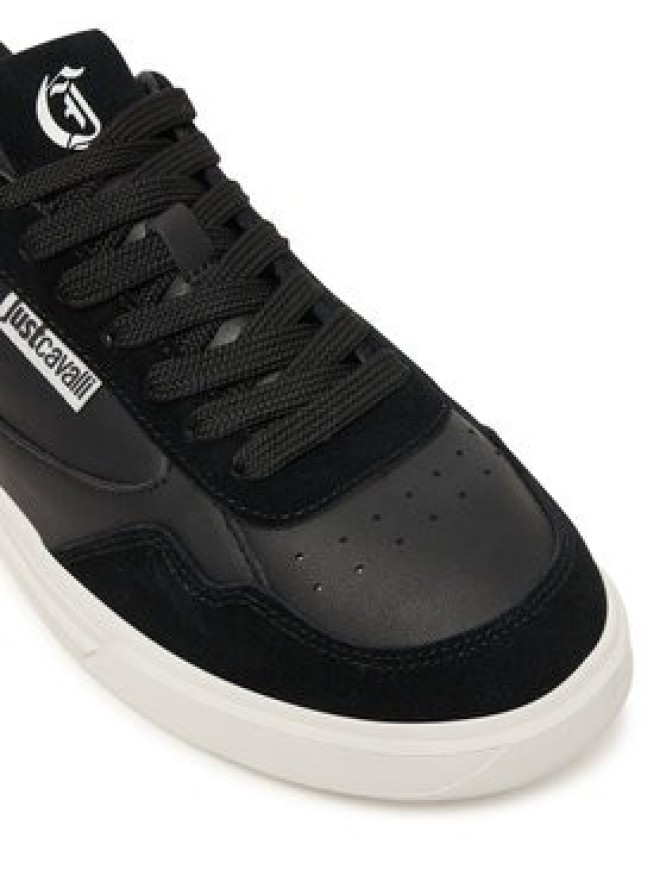 Just Cavalli Sneakersy 79QA3SB2 ZPB51 Czarny