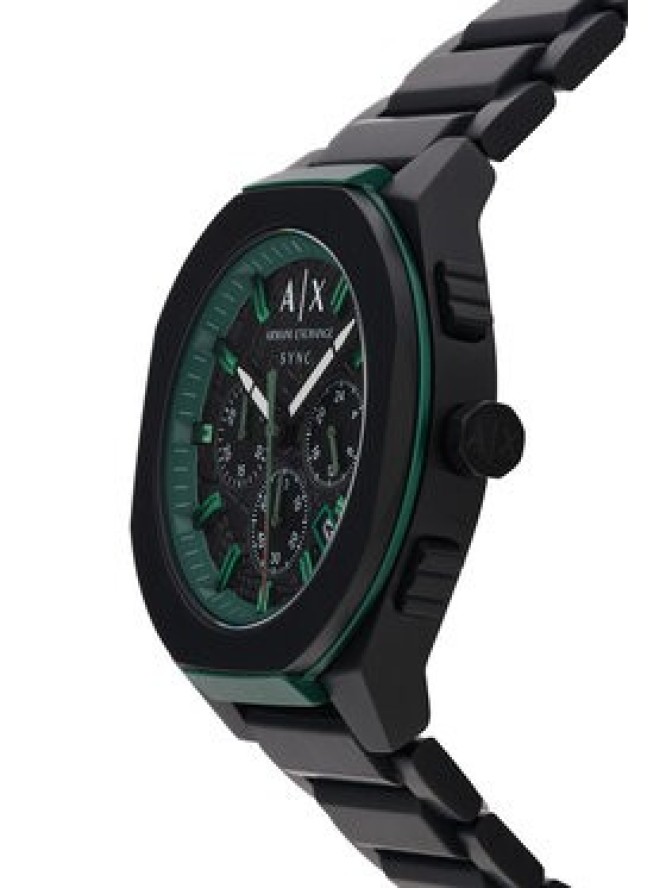Armani Exchange Zegarek Sync AX4294 Czarny
