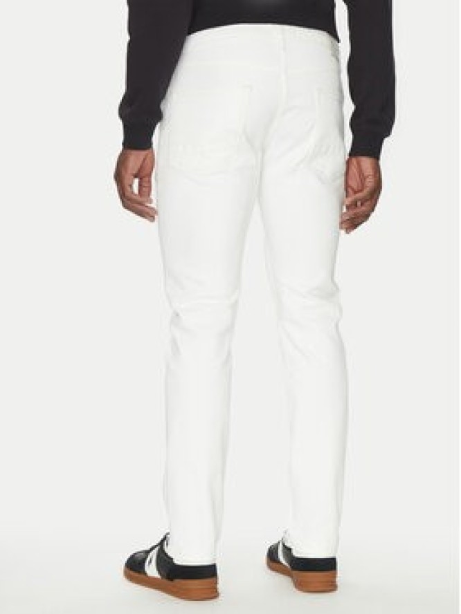 Scotch & Soda Jeansy 178933 Biały Slim Fit