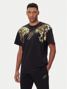 Plein Sport T-Shirt FAEC MTK8360 STE001N Czarny Loose Fit