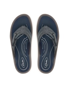 Clarks Japonki Wesley Sun 26181916 Granatowy