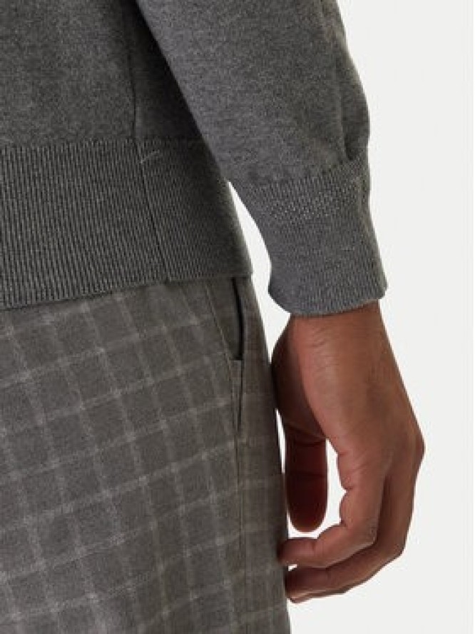 BOSS Sweter Kanovano 50527583 Szary Regular Fit