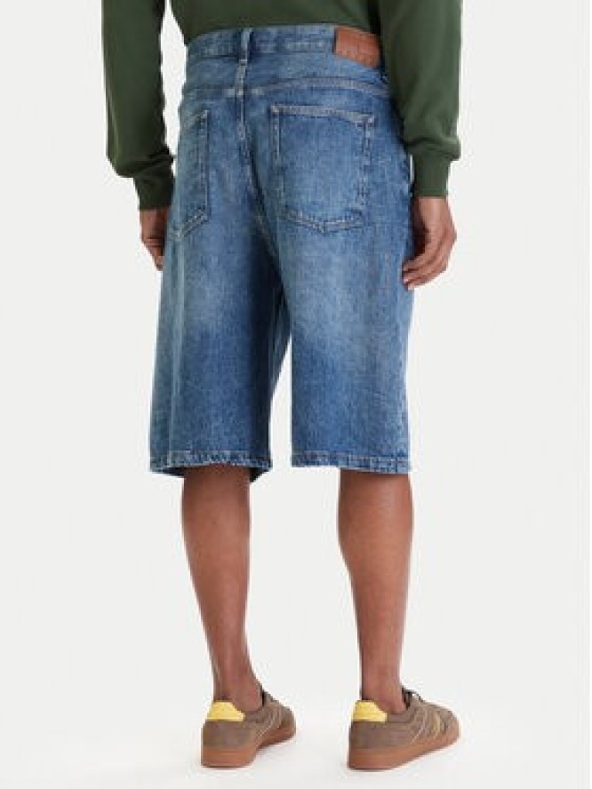 Tommy Jeans Szorty jeansowe Theo DM0DM22992 Niebieski Loose Fit