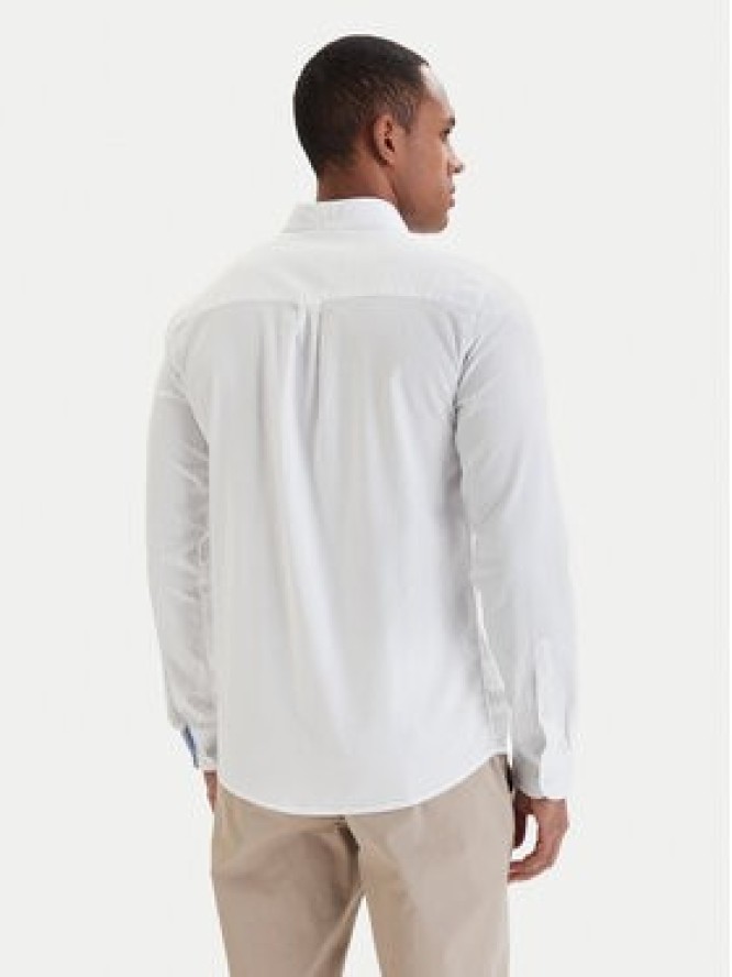 Aeronautica Militare Koszula 261CA1320UCT03532 Biały Regular Fit