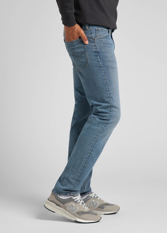 LEE DAREN ZIP FLY MĘSKIE SPODNIE JEANSOWE STORM CLOUD L707PTFL 112321984