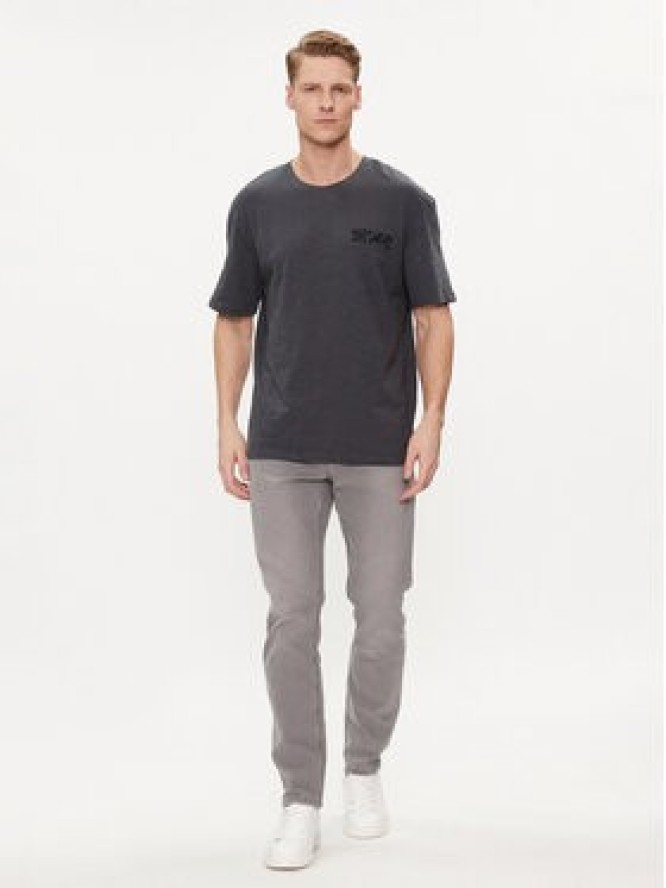 Jack & Jones T-Shirt Guru 12249187 Szary Relaxed Fit