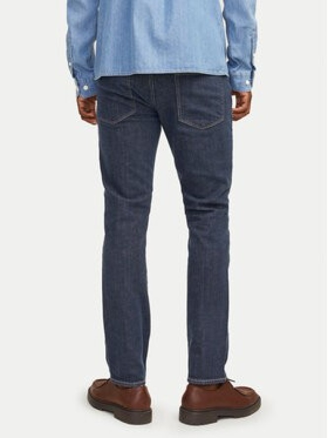 Jack & Jones Jeansy Clark 12261707 Granatowy Regular Fit