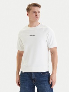 Guess Jeans T-Shirt M6GQB2 KCPR1 Biały Oversize