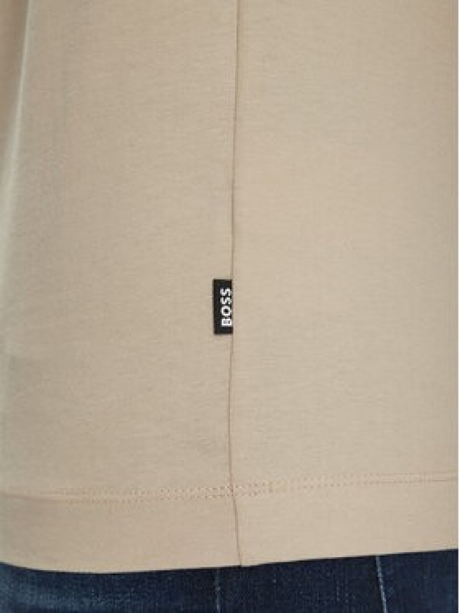 BOSS T-Shirt Thompson 04 50501097 Beżowy Regular Fit