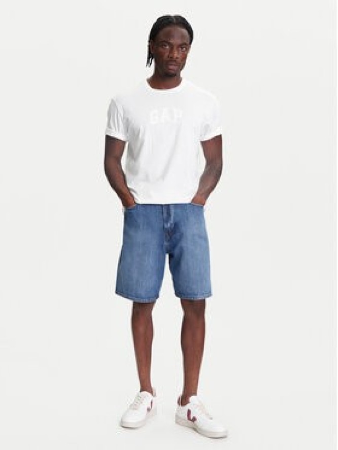 Gap Szorty jeansowe 781610-00 Niebieski Loose Fit