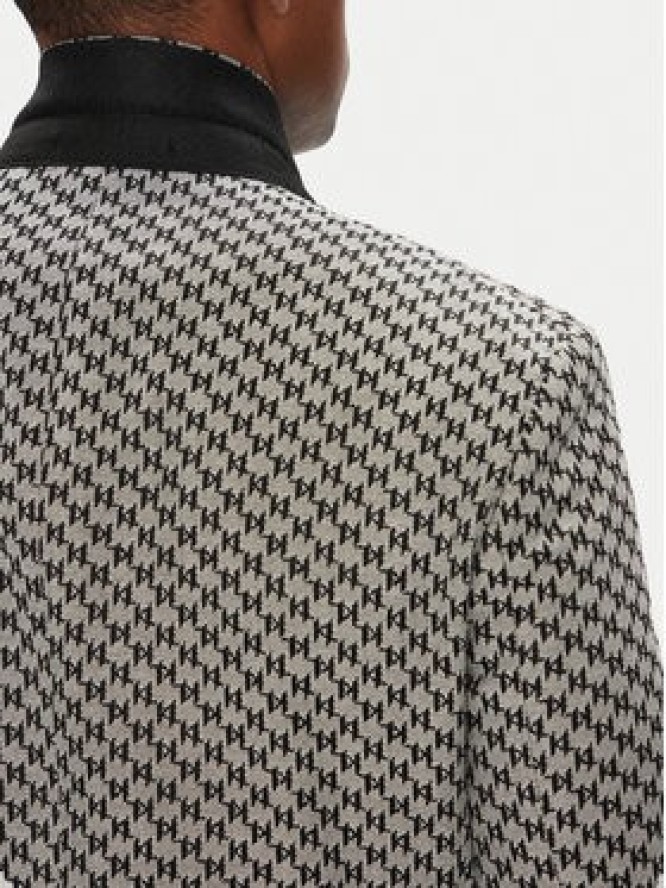 KARL LAGERFELD Marynarka 155106 553115 Szary Regular Fit
