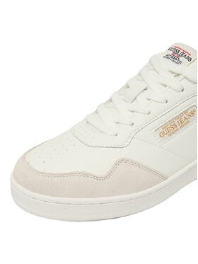 Guess Jeans Sneakersy CWBEO-LUNARI-01 WE Biały