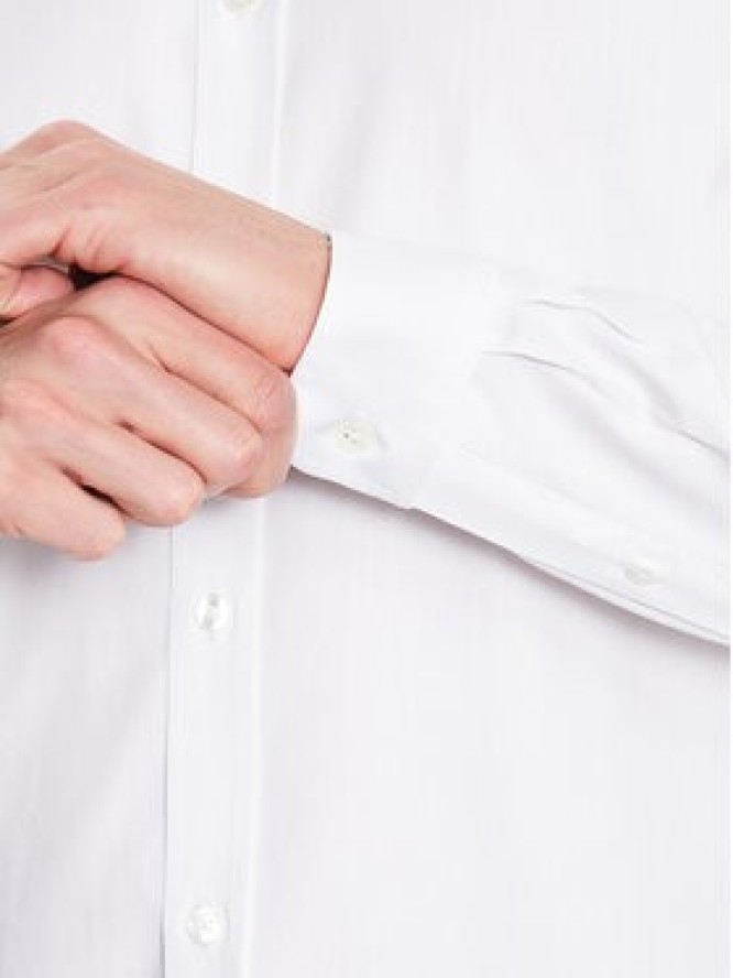 Lacoste Koszula CH2933 Biały Regular Fit
