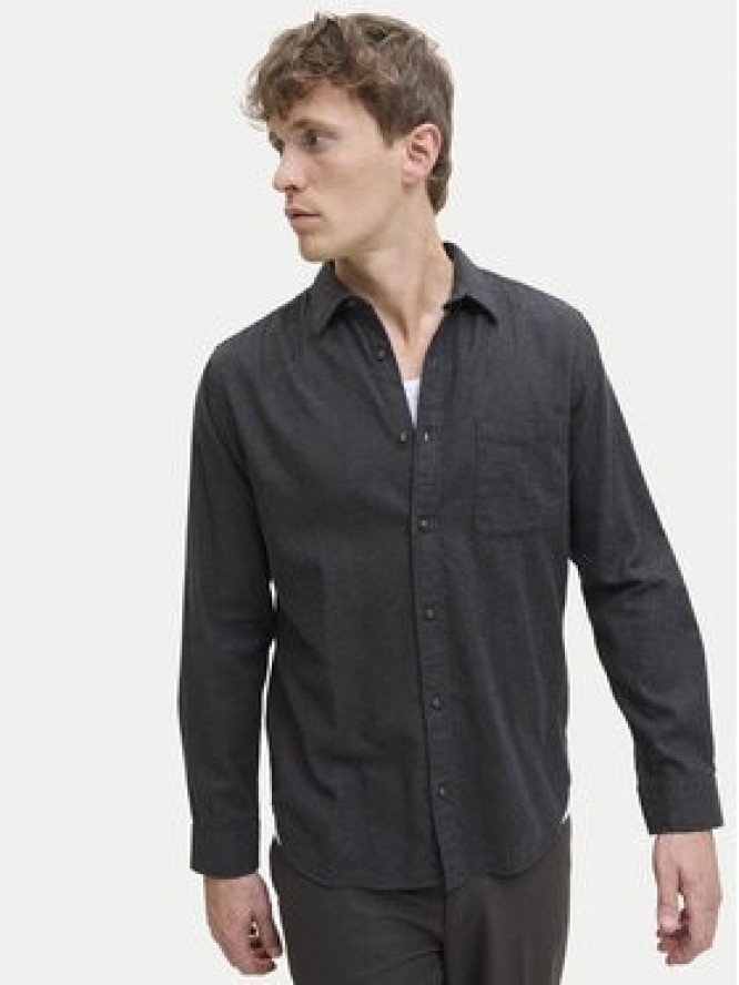 Jack & Jones Koszula Classic Melange 12278416 Szary Regular Fit