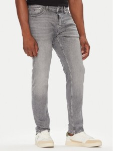 Tommy Jeans Jeansy Austin DM0DM21231 Szary Slim Fit
