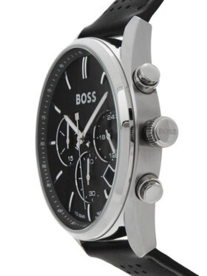 BOSS Zegarek Champion 1513816 Czarny