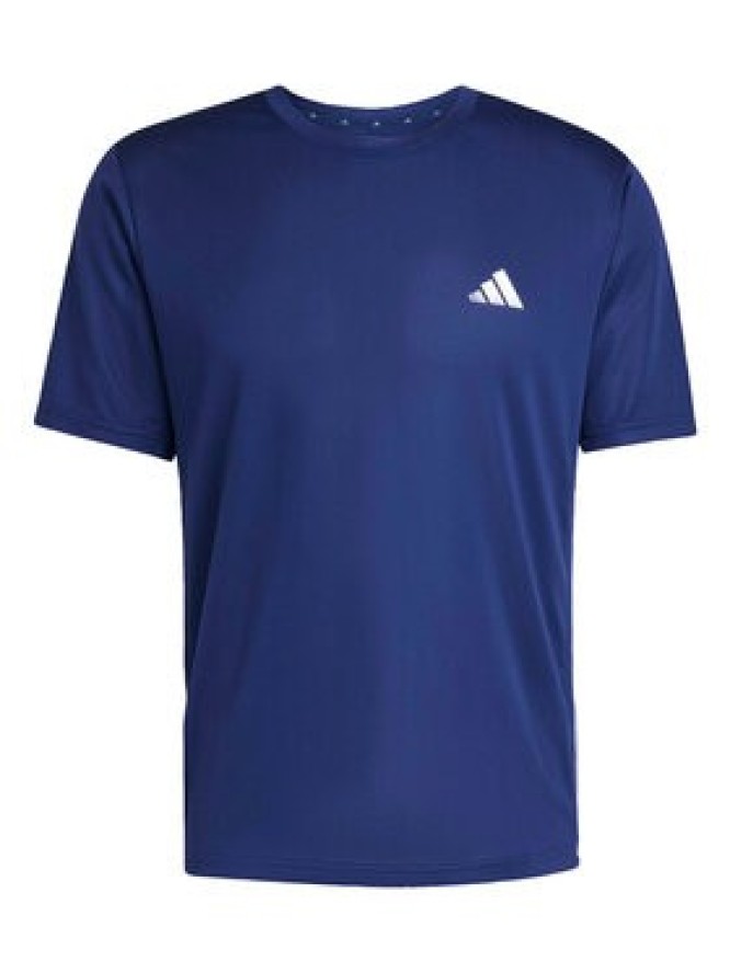 adidas Koszulka techniczna Workout Essentials Base 3-Stripes KD0701 Granatowy Regular Fit