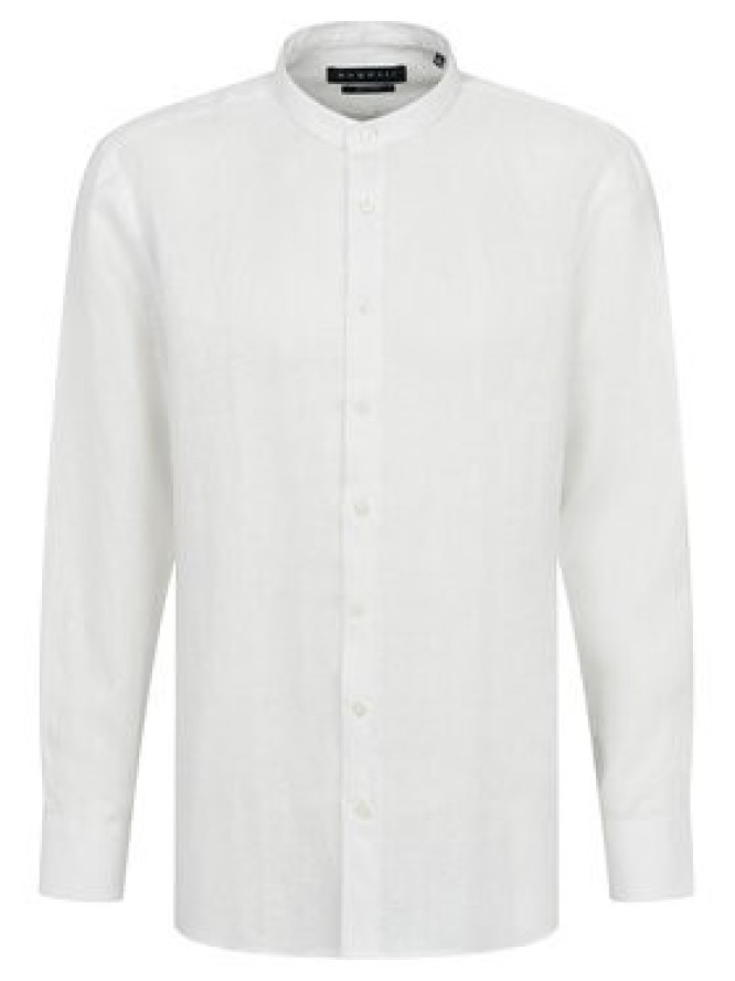 Bugatti Koszula 9550-78900C Biały Casual Fit