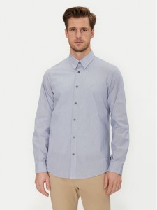 Armani Exchange Koszula XM000445 AF13007 FB056 Błękitny Regular Fit