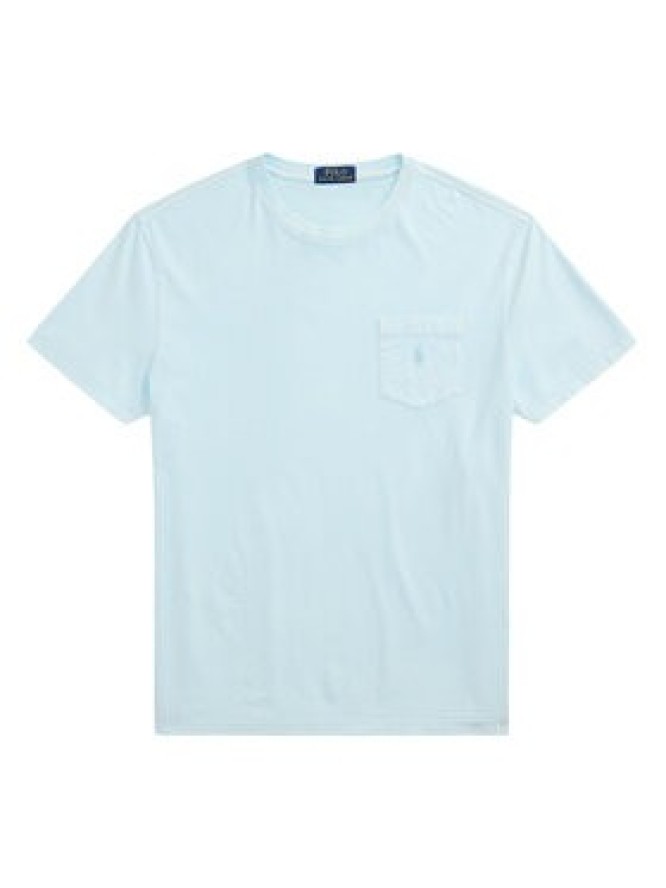 Polo Ralph Lauren T-Shirt 710969628002 Błękitny Custom Slim Fit