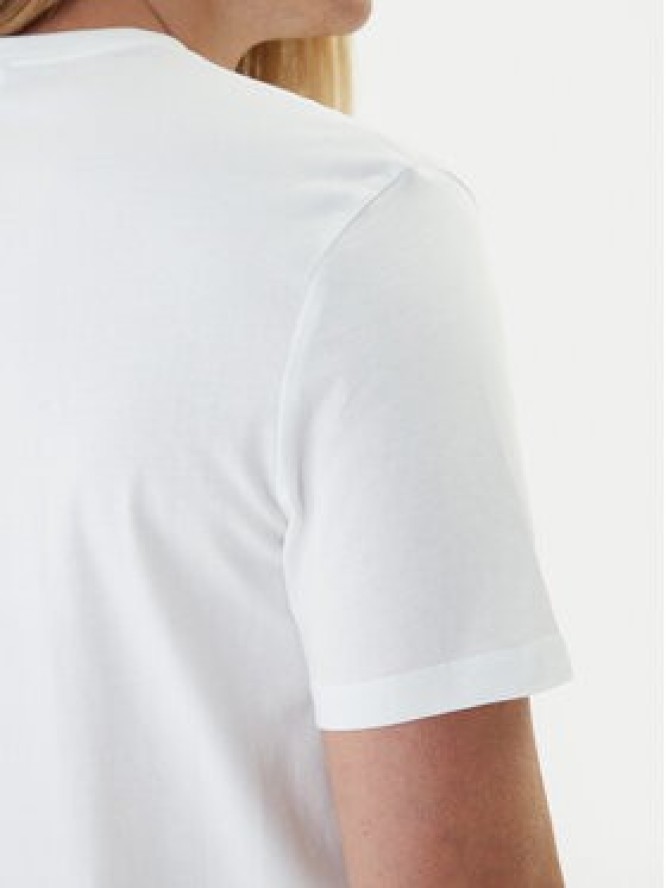 Calvin Klein T-Shirt Logo 30s LV04LD230G Biały Relaxed Fit