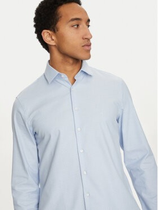 Calvin Klein Koszula K10K114307 Błękitny Slim Fit