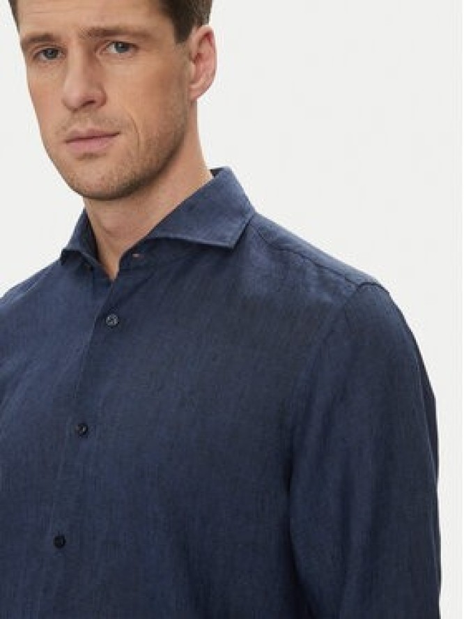 JOOP! Koszula 17 JSH-146Pai-W 30046075 Granatowy Slim Fit