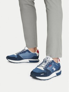 Beverly Hills Polo Club Sneakersy CRUZ MIX Granatowy