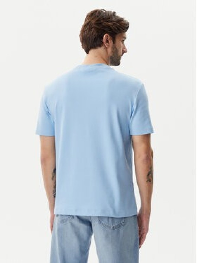 Calvin Klein Jeans T-Shirt J30J327234 Błękitny Regular Fit