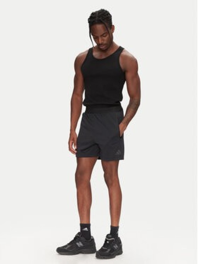 adidas Szorty sportowe Airchill JI8193 Czarny Slim Fit